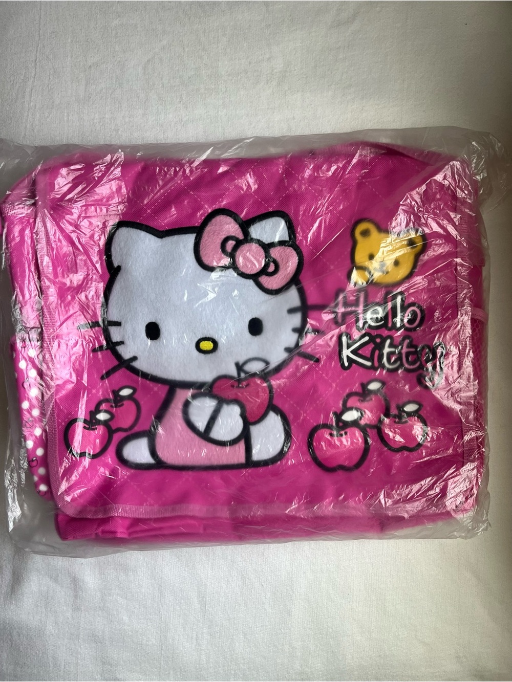 Y2K Deadstock Hello Kitty Hot Pink Kids Backpack Bag